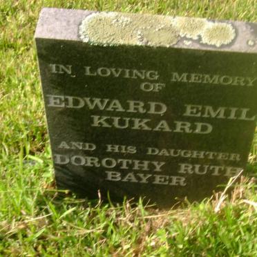 KUKARD Edward Emil -1963  :: BAYER Dorothy Ruth -1998