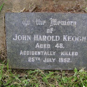 KEOGH John Harold -1952