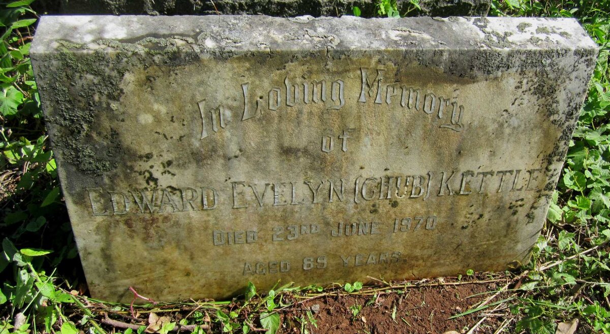 KETTLE Edward Evelyn -1970