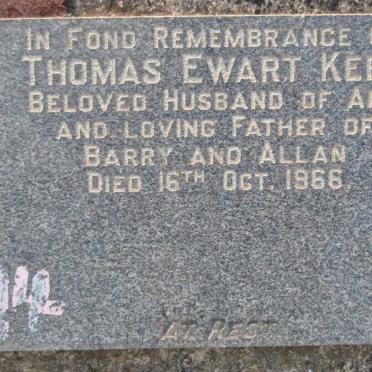 KEEL Thomas Ewart -1966