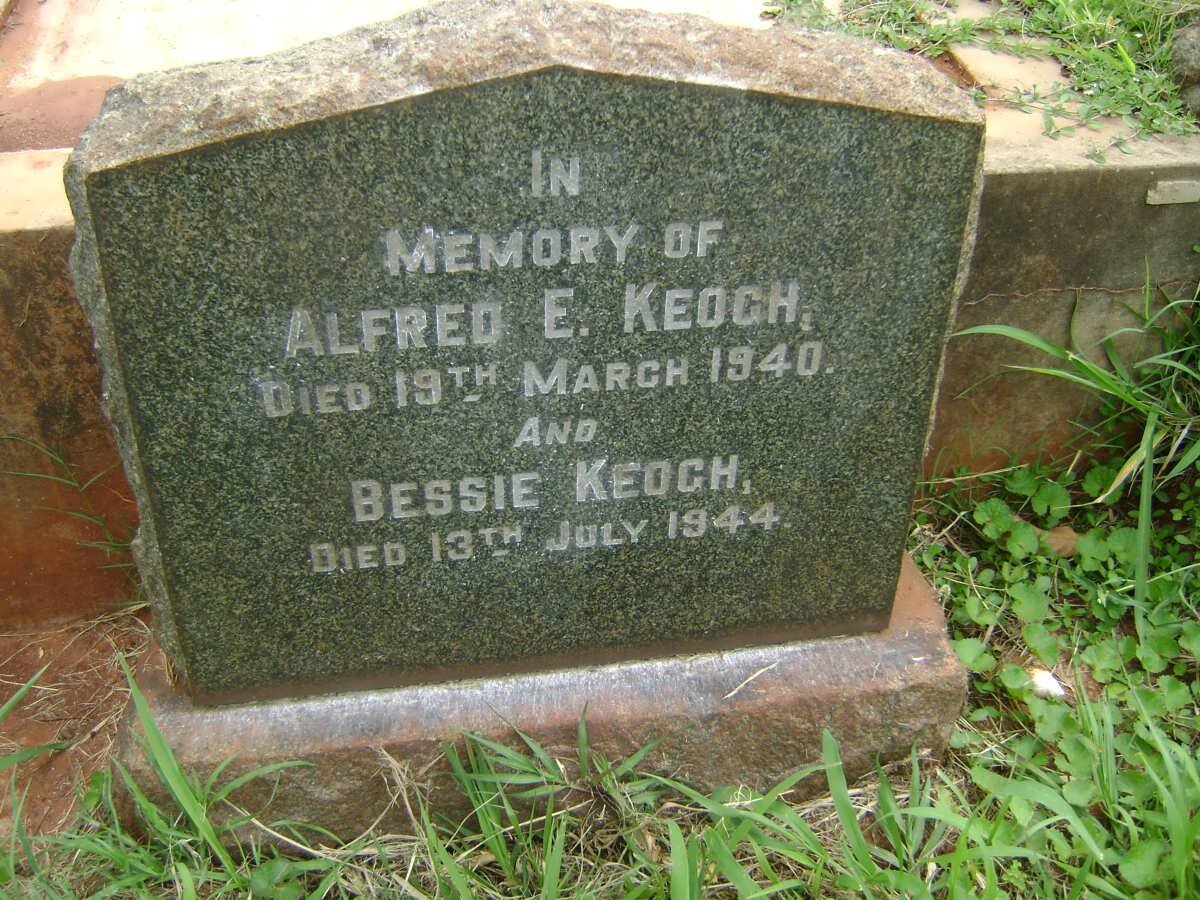 KEOGH Alfred E. -1940 &amp; Bessie -1944
