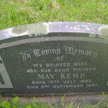 KEMP May 1903-1967