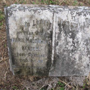 KENDELL Marie Magdalene -1963