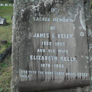 KELLY James L. 1869-1935 &amp; Elizabeth 1878-1955