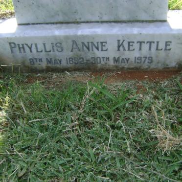 KETTLE Rupert Owen Sinclair 1898-1970 &amp; Phyllis Anne 1892-1979