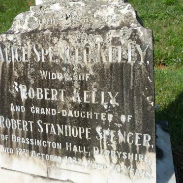 KELLY Alice Spencer -1932 :: LANGHAM Charles Henry -1971&amp; Mabel -1976