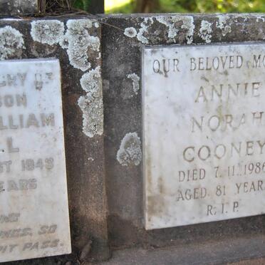 COONEY Annie Norah -1986