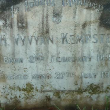 KEMPSTER H. Vyvyan 1889-1951