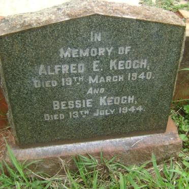 KEOGH Alfred E. -1940 &amp; Bessie -1944