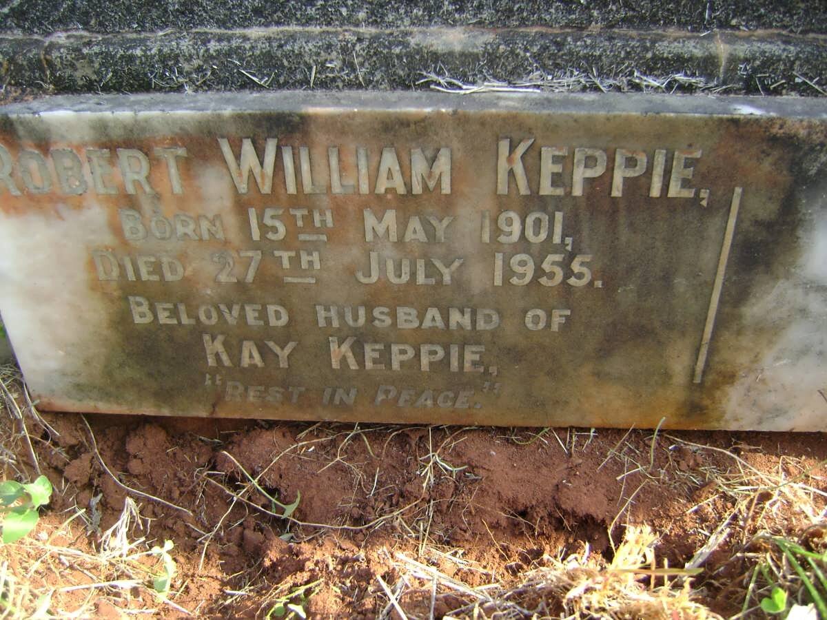KEPPIE Robert William 1901-1955