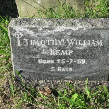 KEMP Timothy William -1959