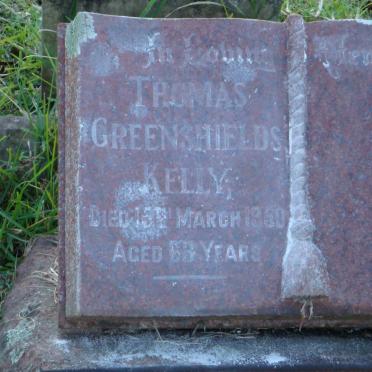 KELLY Thomas Greenshields -1960