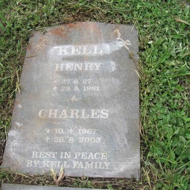 KELL Henry 1927-1981 :: KELL Charles Joseph 1967-2003