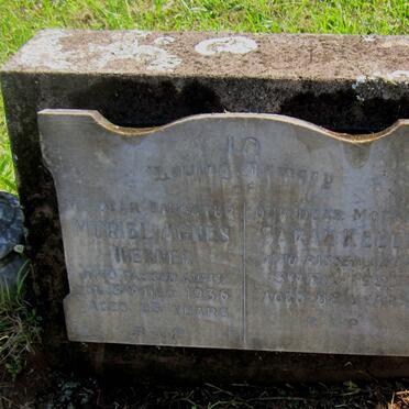 KELLY Sarah -1930 :: WERNER Muriel Agnes -1936