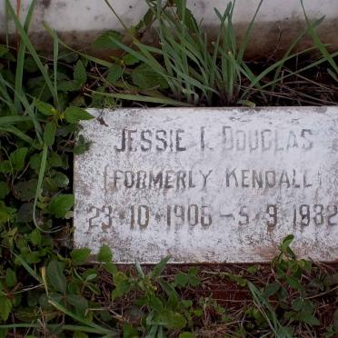 KENDALL Leonard -1953 &amp; DOUGLAS Jessie R. formerly KENDALL 1905-1982 :: KENDALL Margaret Mary 1940-1941