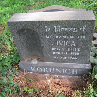 KORUNICH Ivica 1910-1980