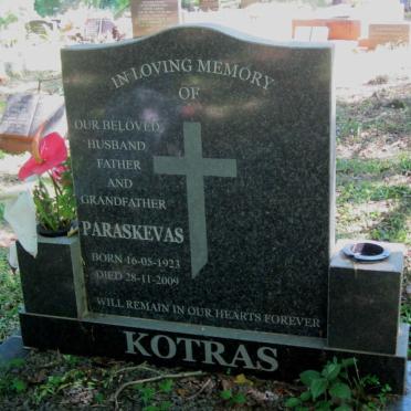KOTRAS Paraskevas 1923-2009