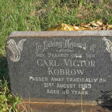 KOBROW Carl Victor -1963