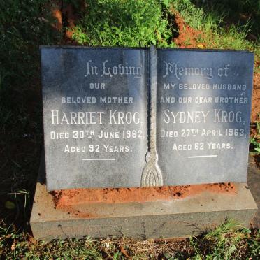 KROG Sydney -1963 &amp; Harriet -1962