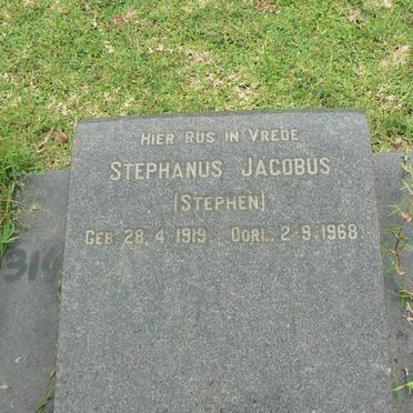 KRUGER Stephanus Jacobus 1919-1968