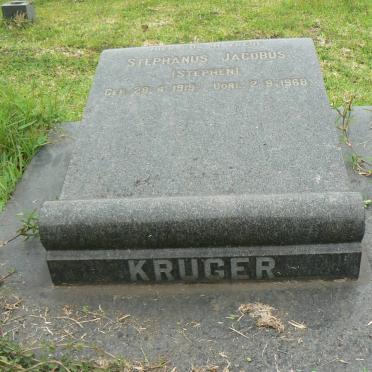 KRUGER Stephanus Jacobus 1919-1968 