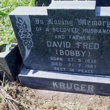 KRUGER David Fred 1939-1987