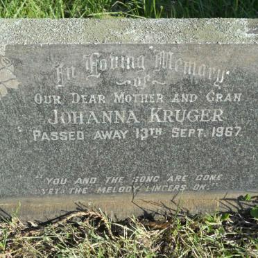 KRUGER Johanna -1967