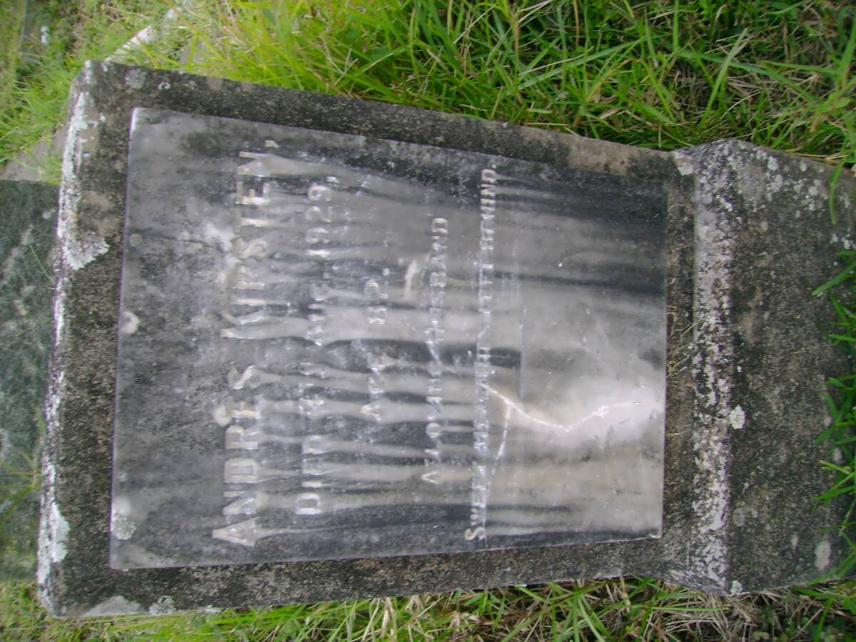 KIRSTEN Andres -1929