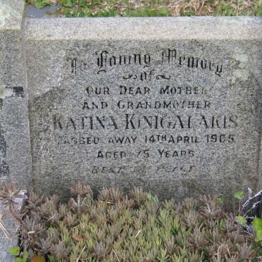 KINIGALAKIS Katina -1965