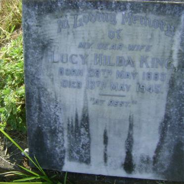 KING Lucy Hilda 1885-1945