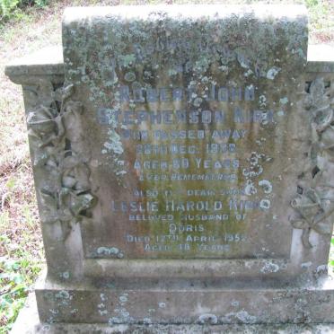 KIRK Reginald Vivian -1969 &amp; May Isabel 1882-1978 :: KIRK Robert John Stephenson -1938 :: Leslie Harold -1952