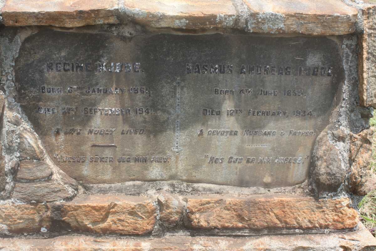 KJODE Rasmus Andreas 1855-1934 &amp; Regine 1861-1941