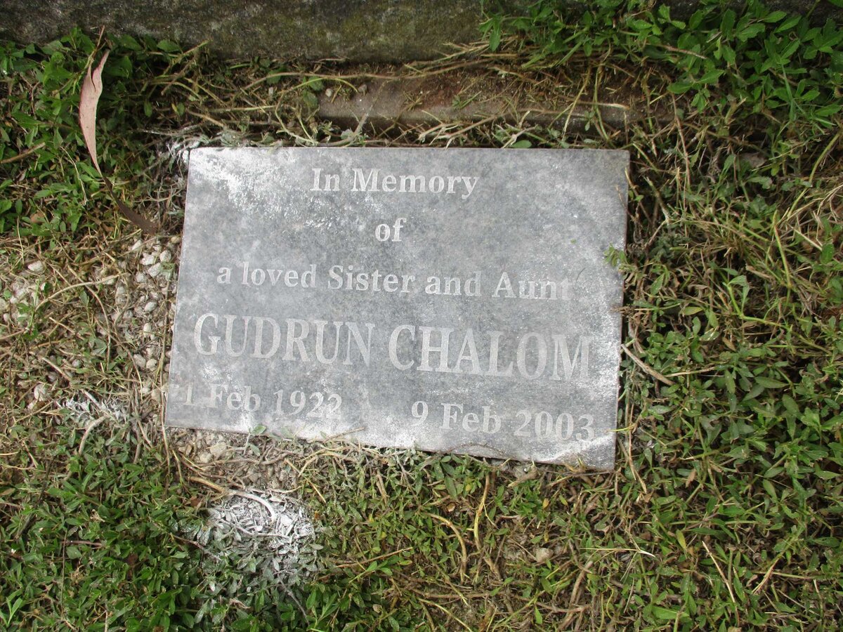 CHALOM Gudrun 1922-2003