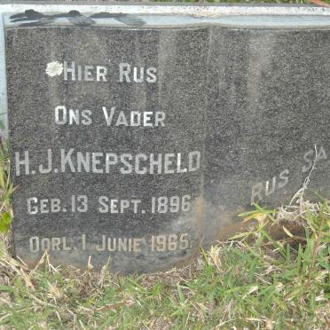 KNEPSCHELD Hermanus Johannes 1896-1965