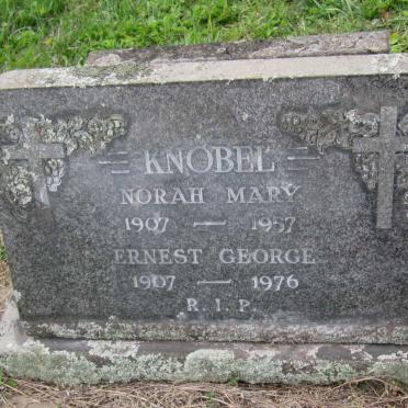 KNOBEL Ernest George 1907-1976 &amp; Norah Mary 1907-1957