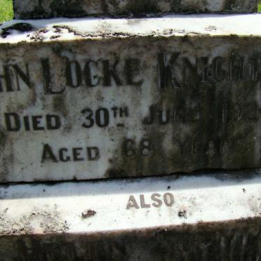 KNIGHT John Locke -1924