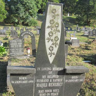 KHANYILE Maqili Benedict 1950-2002