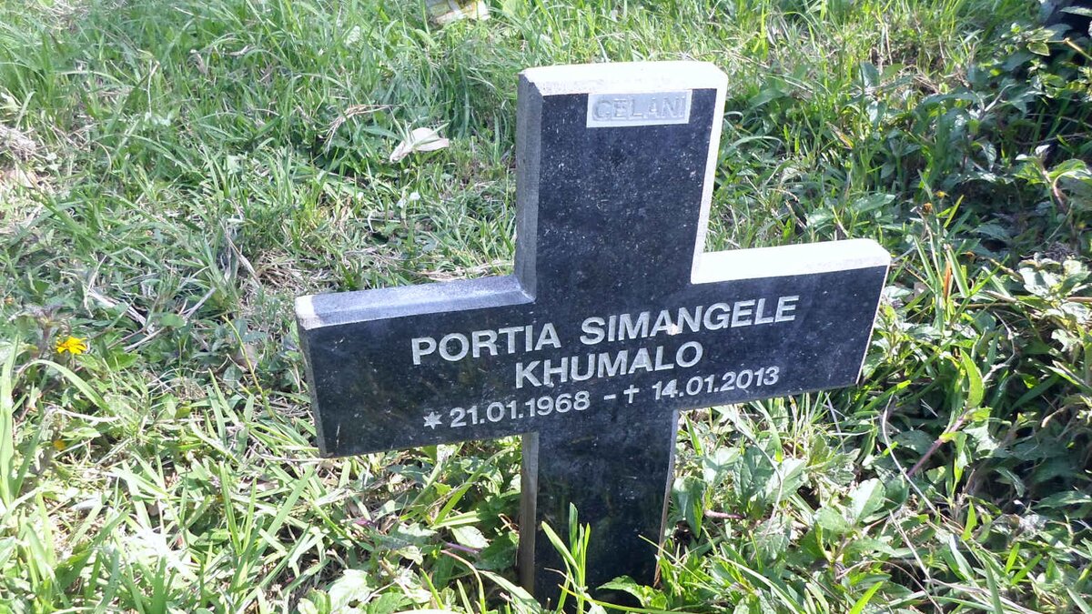 KHUMALO Portia Simangele 1968-2013