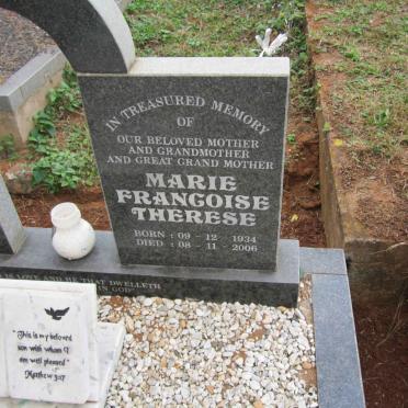 KHAN Marie Francoise Therese 1934-2006