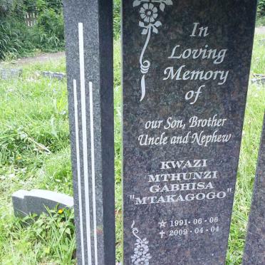 KHULUSE Kwazi Mthunzi Gabhisa 1991-2009 