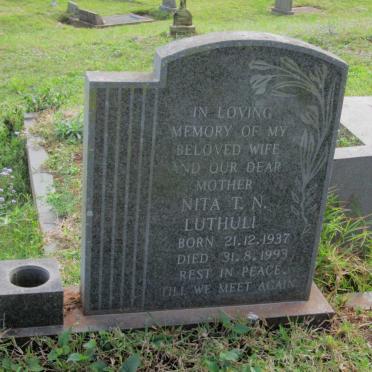 LUTHULI Nita T.N. 1937-1993