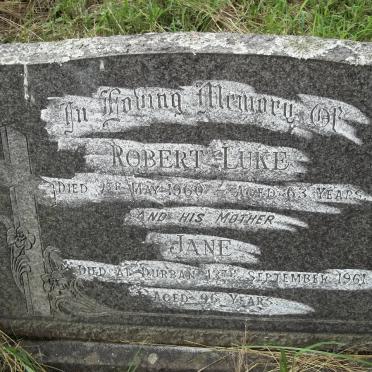 LUKE Jane -1961 :: LUKE Robert -1960