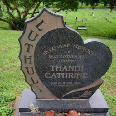 LUTHULI Thandi Cathrine 1925-2013