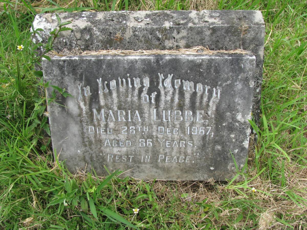 LUBBE Maria -1967