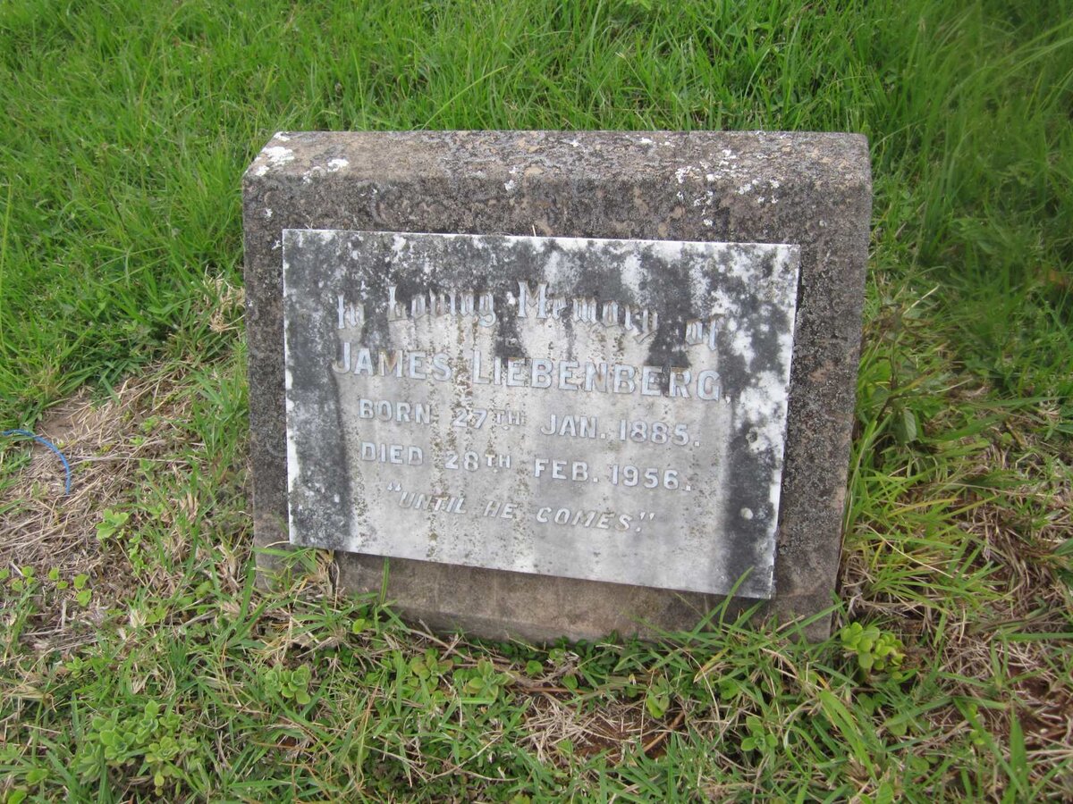 LIEBENBERG James 1885-1956