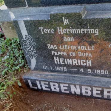 LIEBENBERG Heinrich 1989-1990