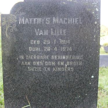 LILLE Matthys Machiel, van 1914-1974 