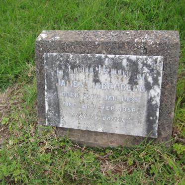 LIEBENBERG James 1885-1956