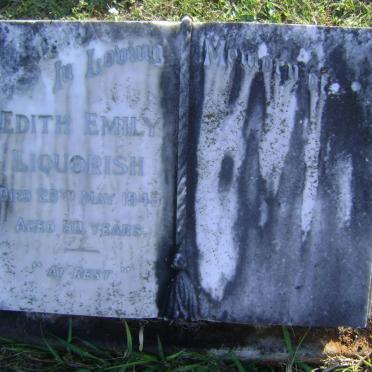 LIQUORISH Edith Emily -1948