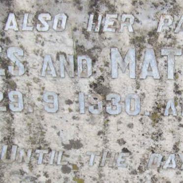 LIMMER Charles 1930- &amp; Matilda -1936 :: LIMMER Adelaide Emily -1933 